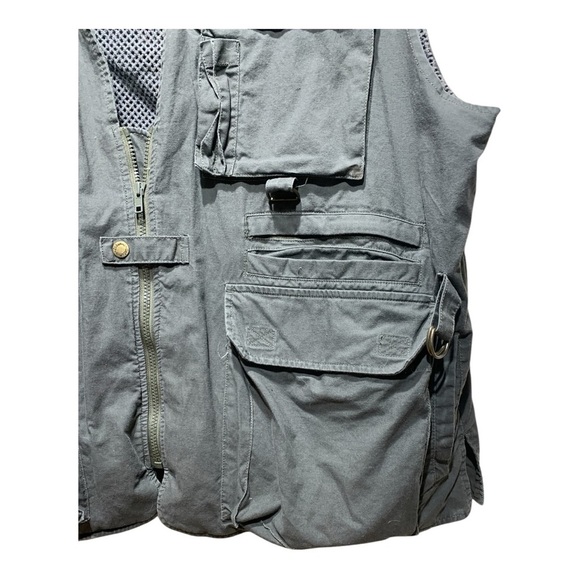 Men’s Cabela’s Multi Pocket Fishing Vest Sz 2XL - Picture 4 of 5